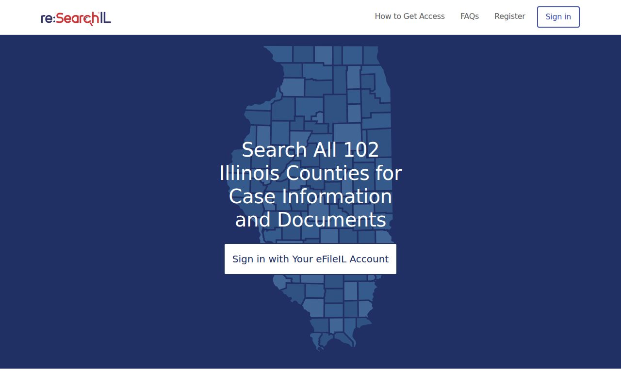 re:SearchIL court document access service